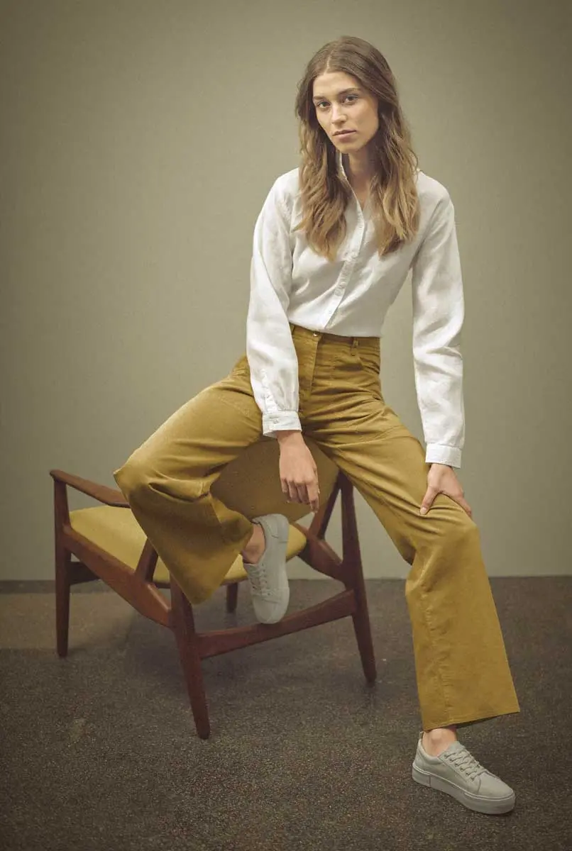Blusa mujer de cáñamo 100% ecológica
