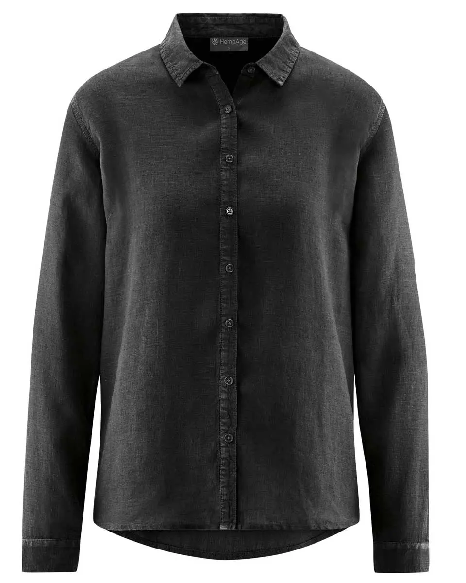 Blusa mujer de cáñamo 100% ecológica