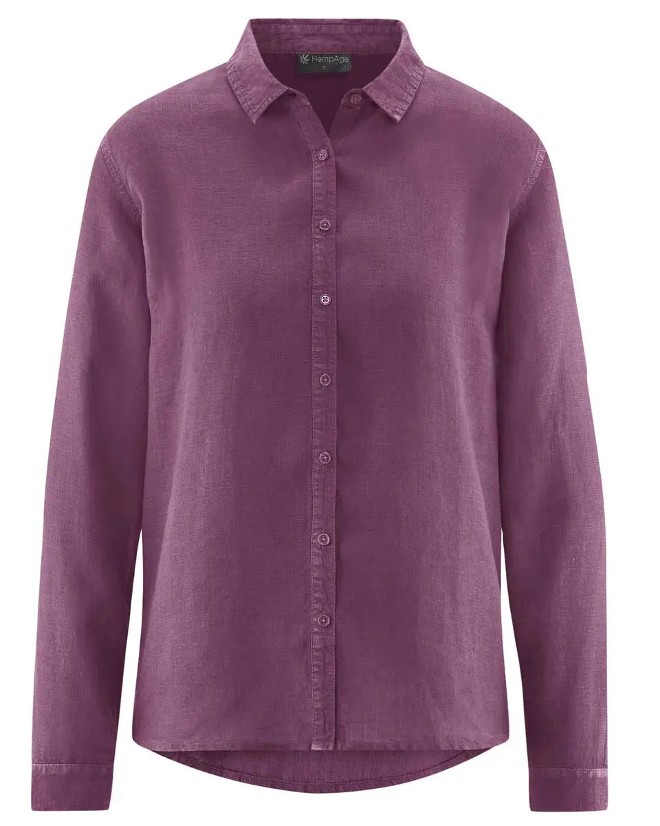 Blusa mujer de cáñamo 100% ecológica