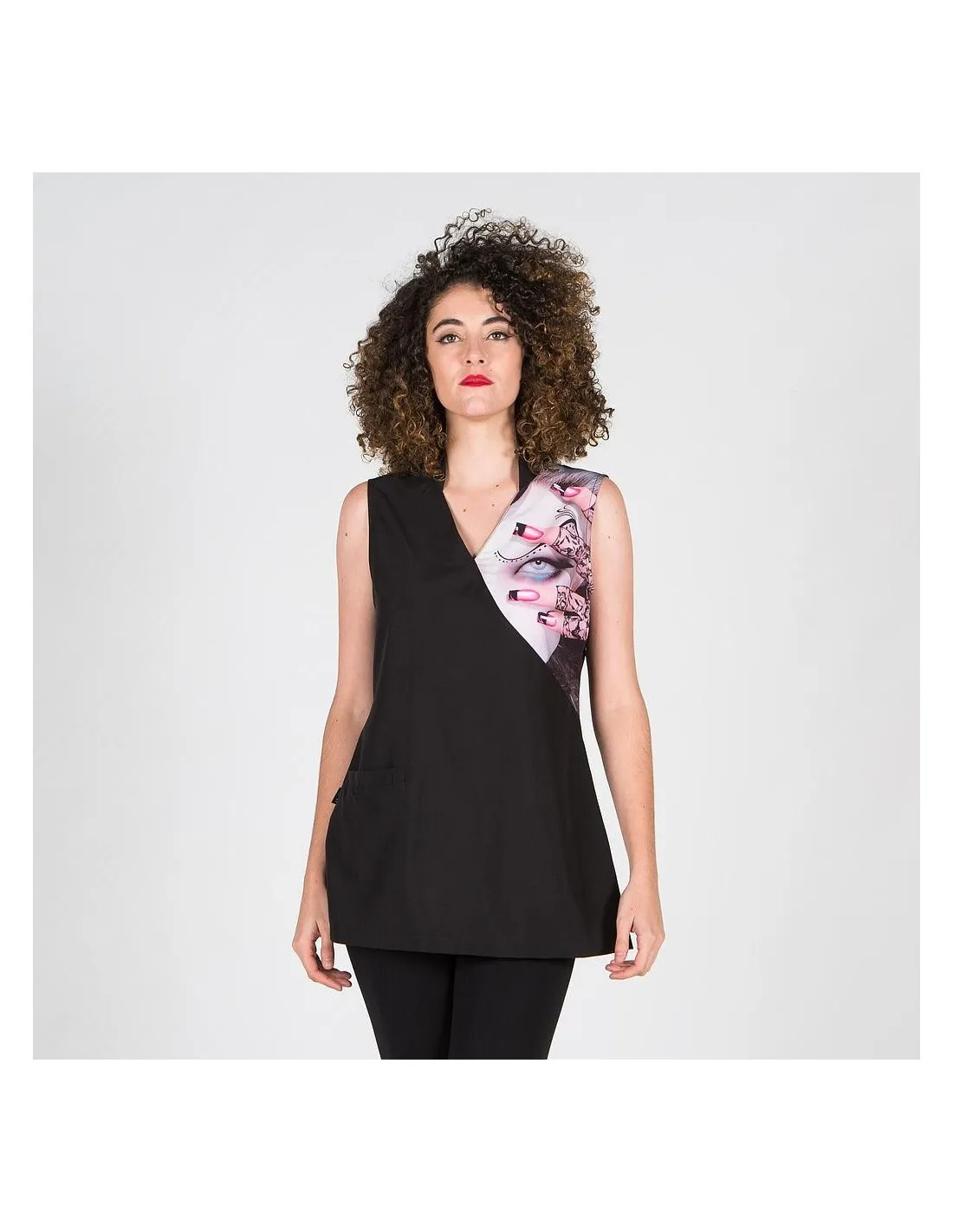 BLUSA MUJER PELUQUERIA LILAC