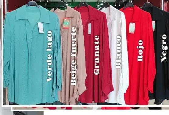 Blusa Plumeti Mujer Talla Grande