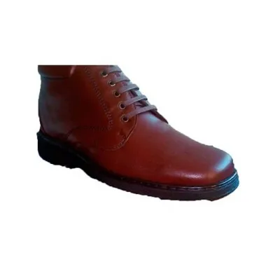 Bota cordones hombre especial para diabéticos muy cómodas Primocx en marrón