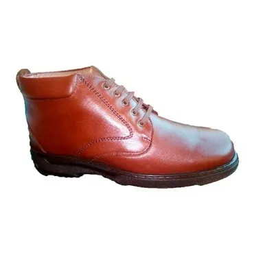 Bota cordones hombre especial para diabéticos muy cómodas Primocx en marrón