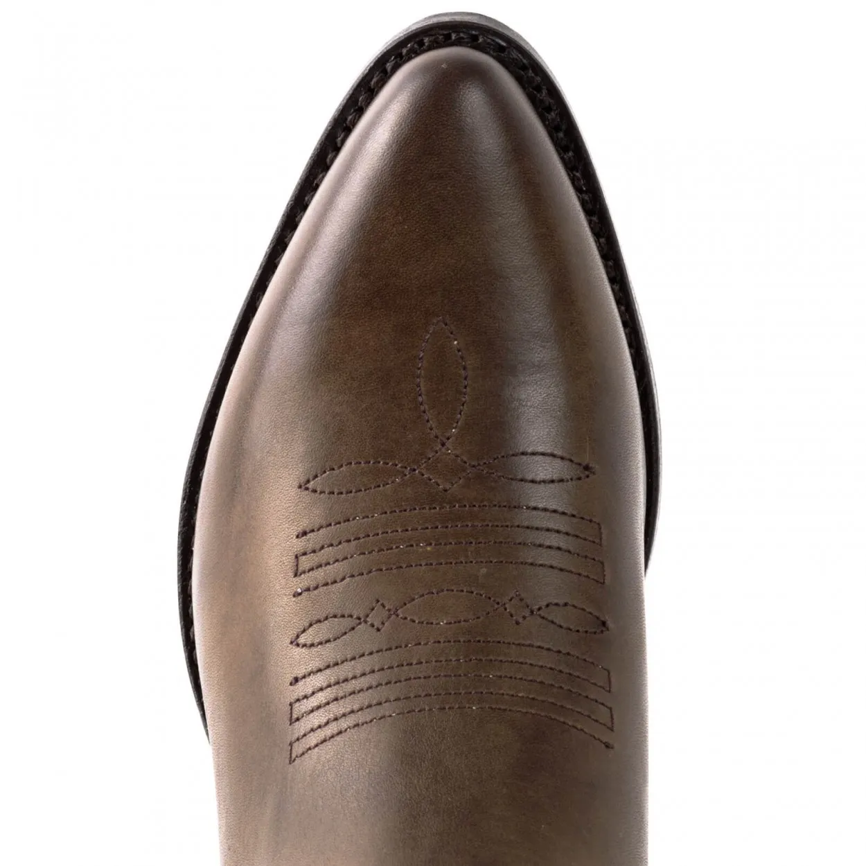 Bota de cowboy mujer marron
