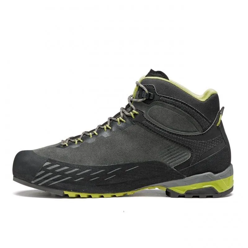 Bota de montaña Asolo ELDO MID LTH GV MM (GRAPHITE/GREEN OASIS) hombre