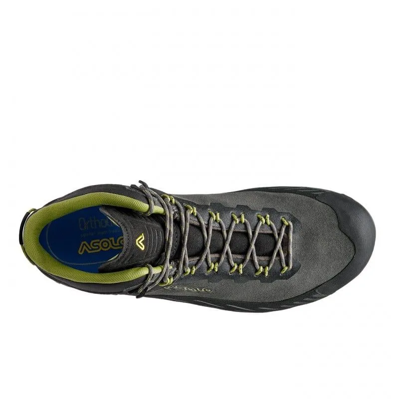 Bota de montaña Asolo ELDO MID LTH GV MM (GRAPHITE/GREEN OASIS) hombre