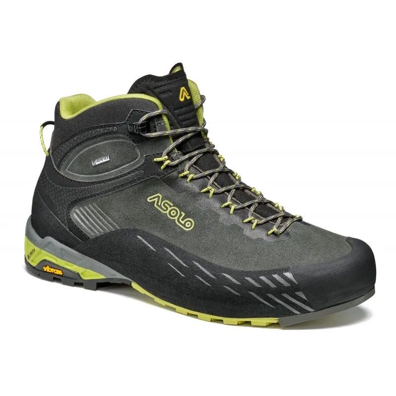 Bota de montaña Asolo ELDO MID LTH GV MM (GRAPHITE/GREEN OASIS) hombre