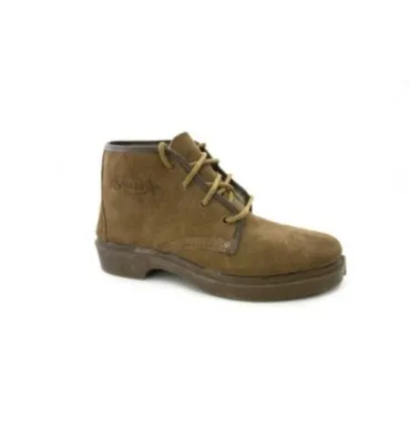 Bota trabajo serraje cordones Segarra en camel