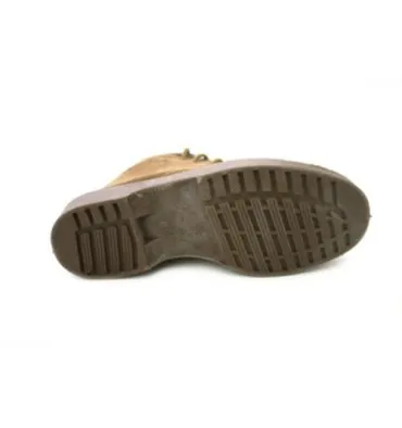 Bota trabajo serraje cordones Segarra en camel