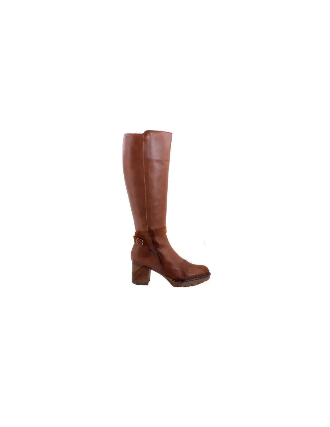 Botas altas mujer piel