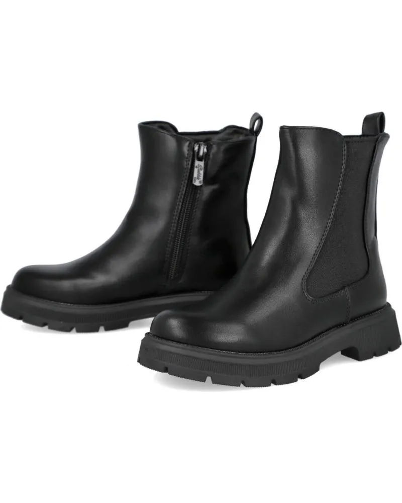 BOTAS BUBBLE BOBBLE  DE NIñA BUBBLE KIDS C1237S BOTINES DE NINA  NEGRO