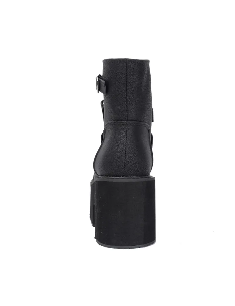 Botas con plataforma para mujer