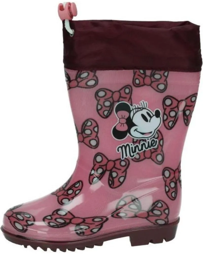 Botas de agua de Niña  BOTA DE AGUA MINNIE ROSA