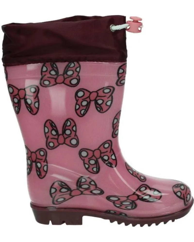 Botas de agua de Niña  BOTA DE AGUA MINNIE ROSA