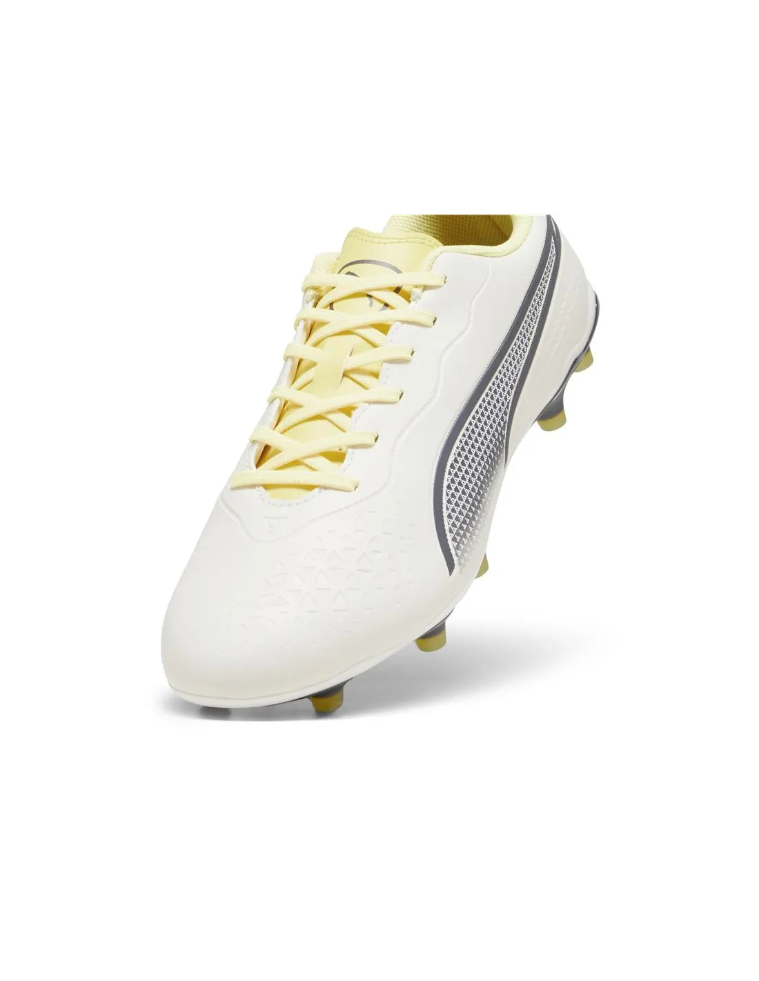 Botas de Fútbol Puma King Match Fg/Ag Hombre Blanco