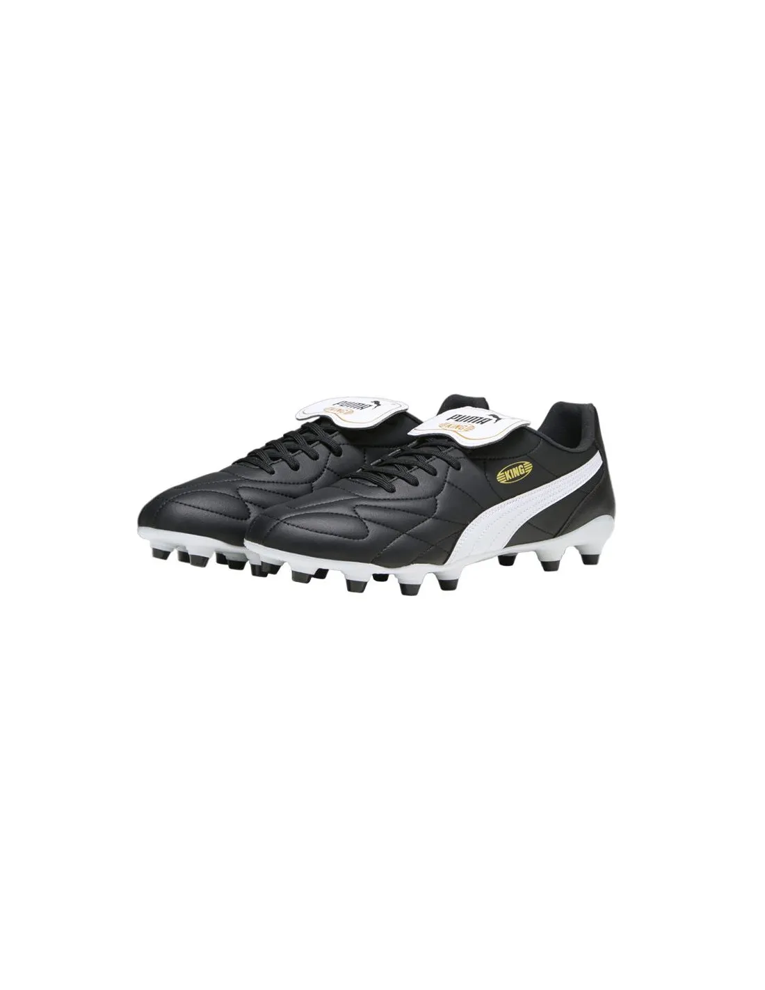 Botas de Fútbol Puma King Top Fg/Ag Hombre Negro