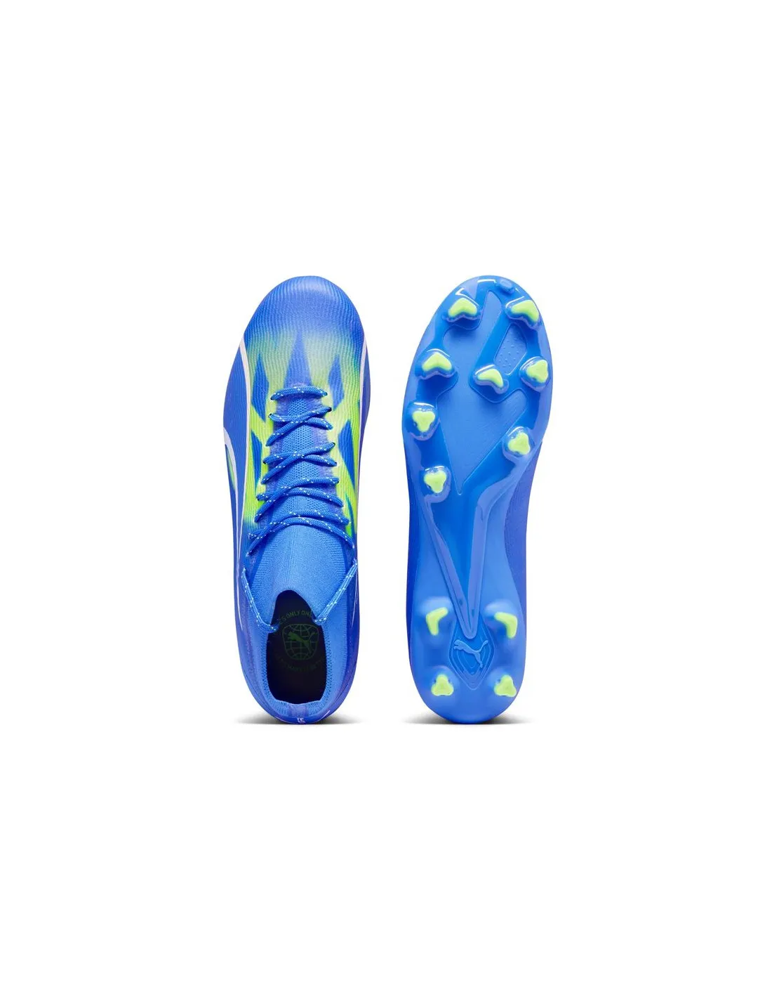 Botas de Fútbol Puma Ultra Pro Fg/Ag Hombre Blanco