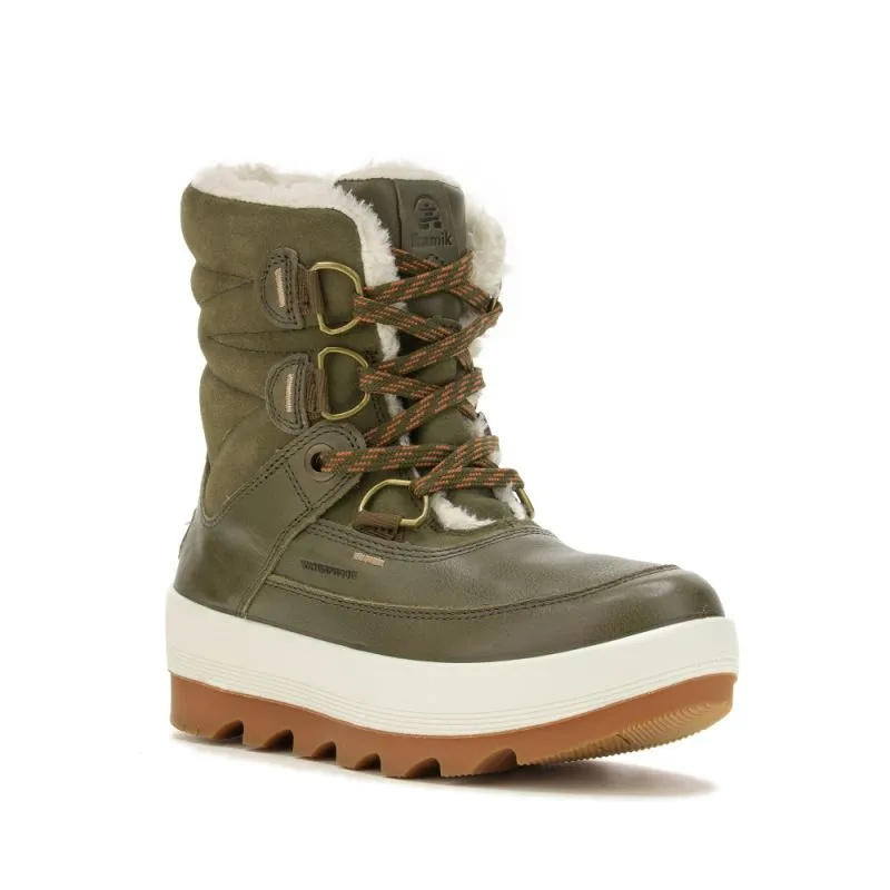 Botas de invierno impermeables KAMIK Celeste M (Dark Olive) Mujer's