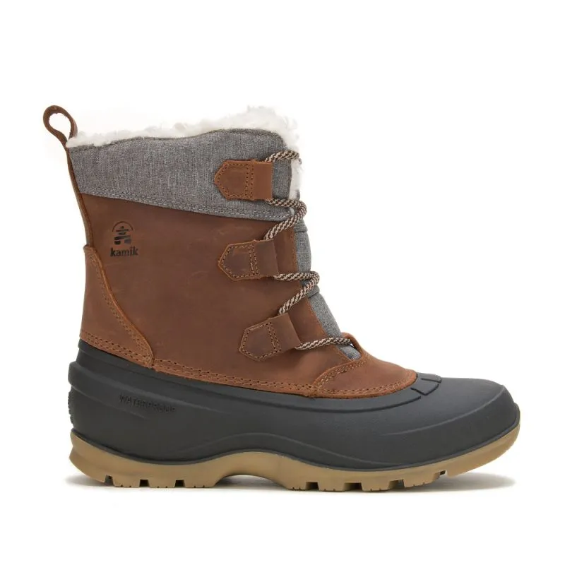 Botas de invierno impermeables KAMIK Snowgem Lo (Cognac) Mujer