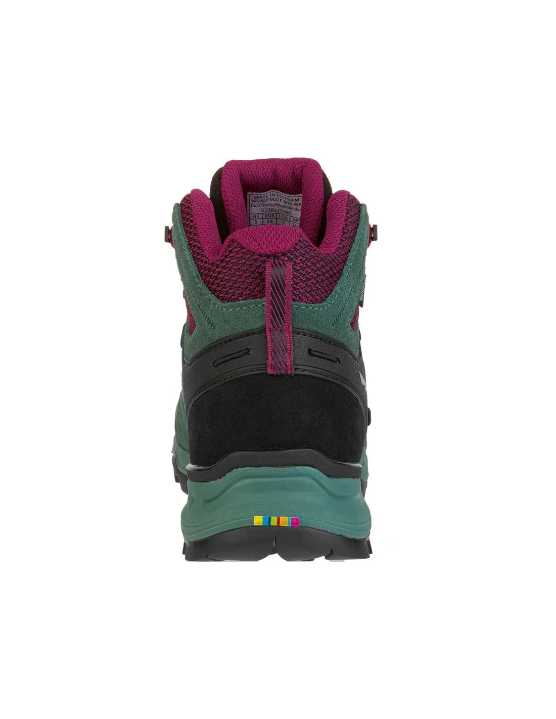 Botas de Montaña Dynafit Salewa Ws Alp Mate Mid Wp Verde Mujer