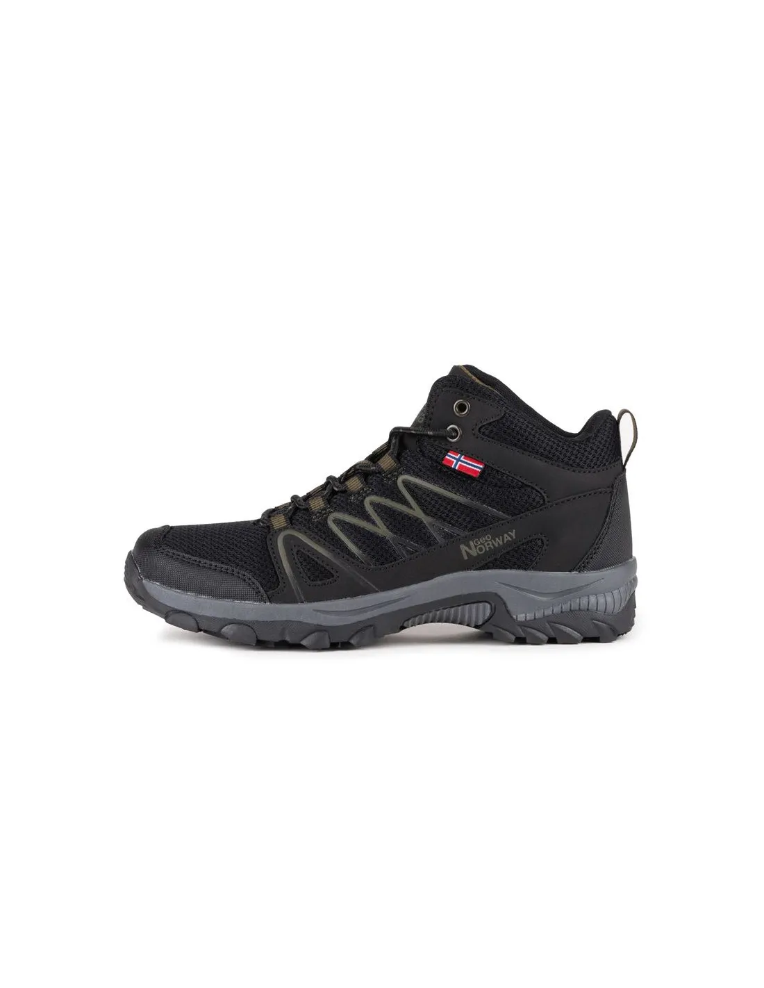 Botas de montaña Geographical Norway Trekking Hombre BK