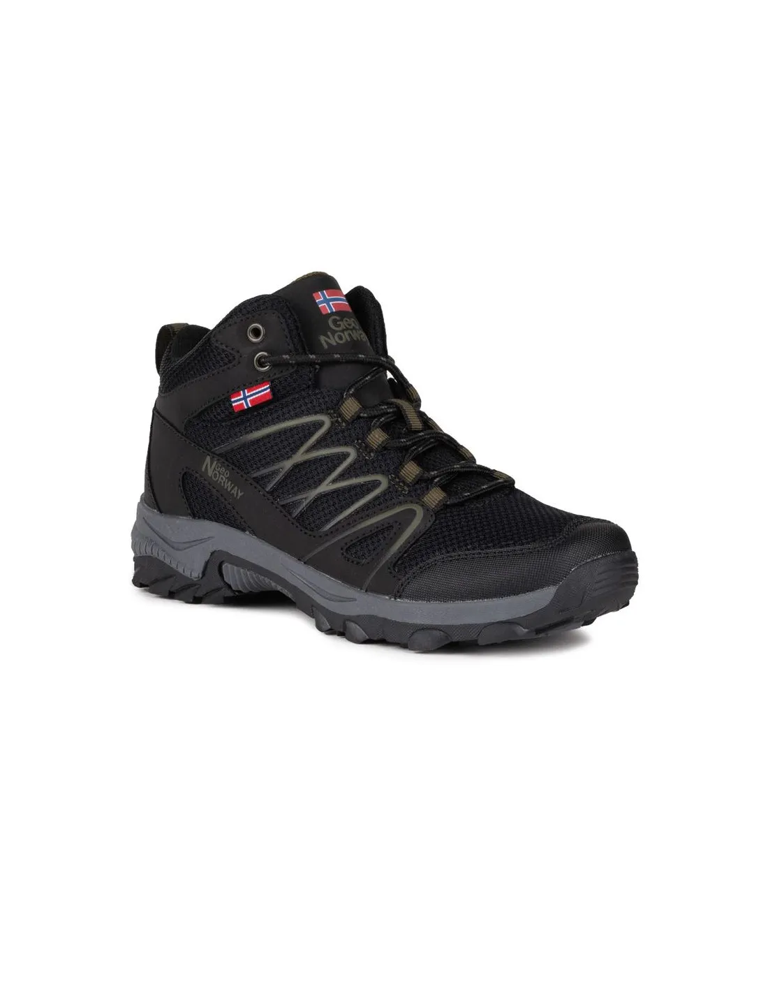 Botas de montaña Geographical Norway Trekking Hombre BK