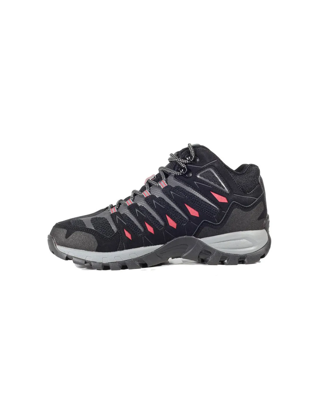 BOTAS DE MONTAñA HITEC CORZO MID WATERPROOF BLACKMOLTEN LAVA HOMBRE