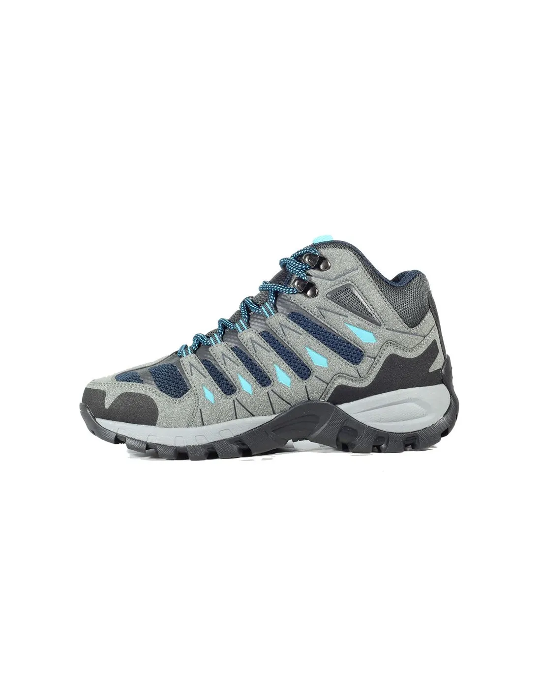 BOTAS DE MONTAñA HITEC CORZO MID WATERPROOF COOL GRIS MUJER