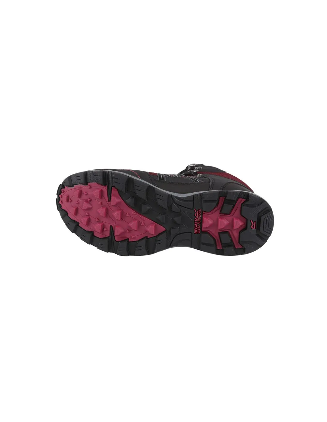 Botas de montaña Regatta Samaris II Waterproof Mid W Black Red