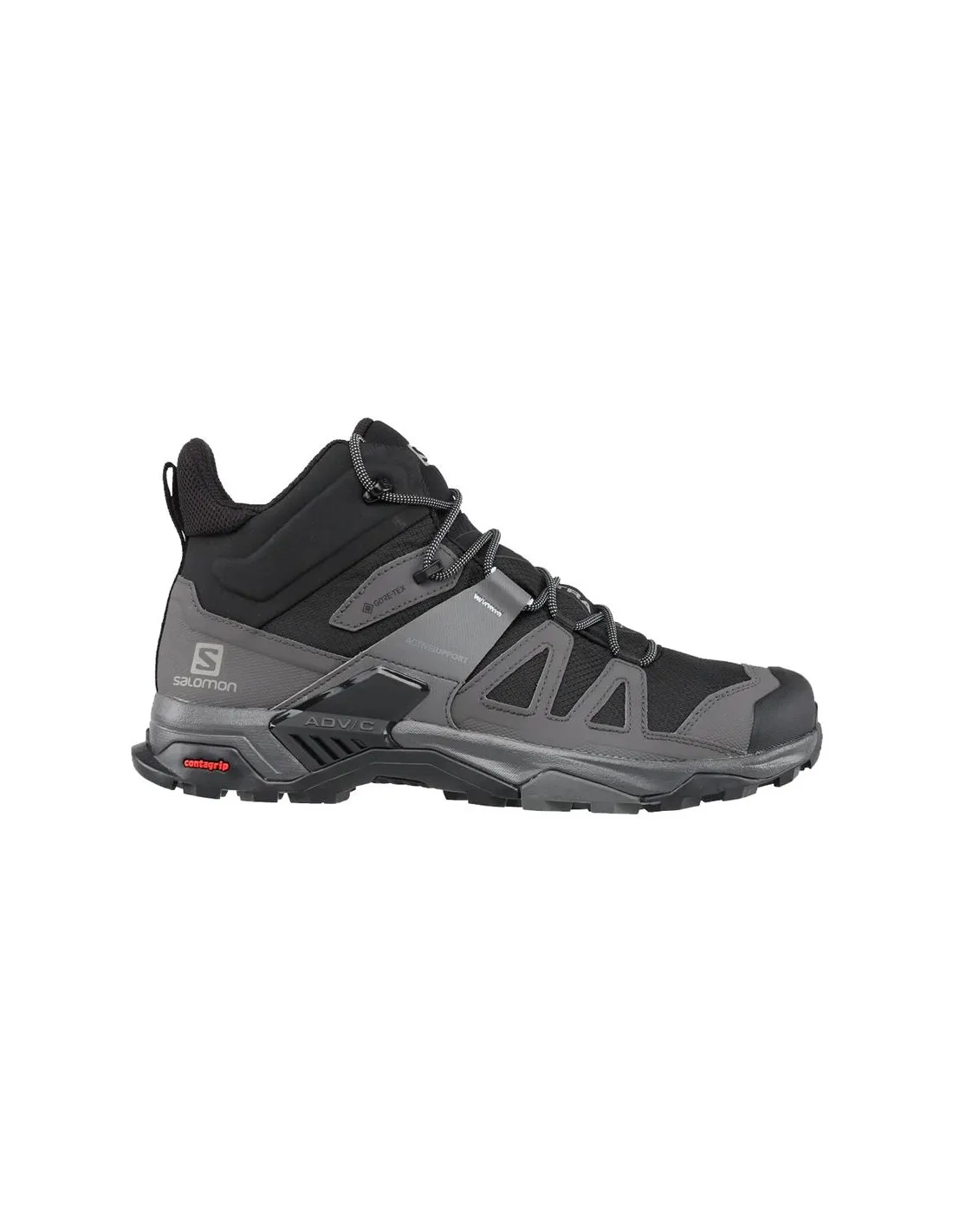 Botas de Montaña Salomon X Ultra 4 Mid Gore Tex Negro Hombre