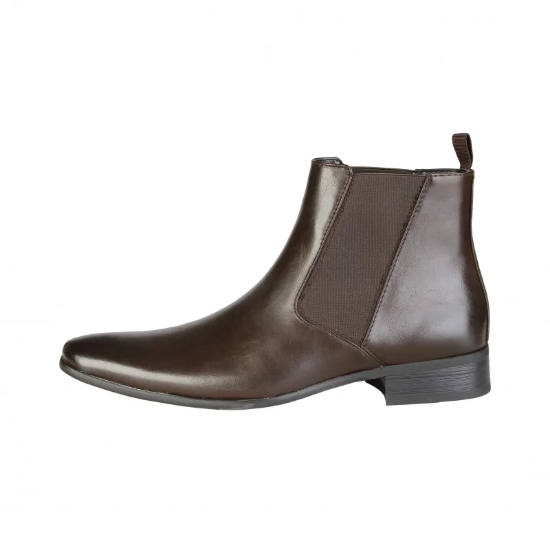 Botas hombre marron Versace