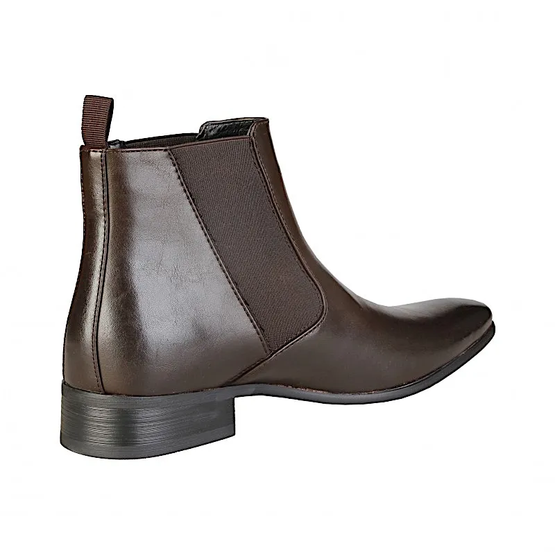 Botas hombre marron Versace