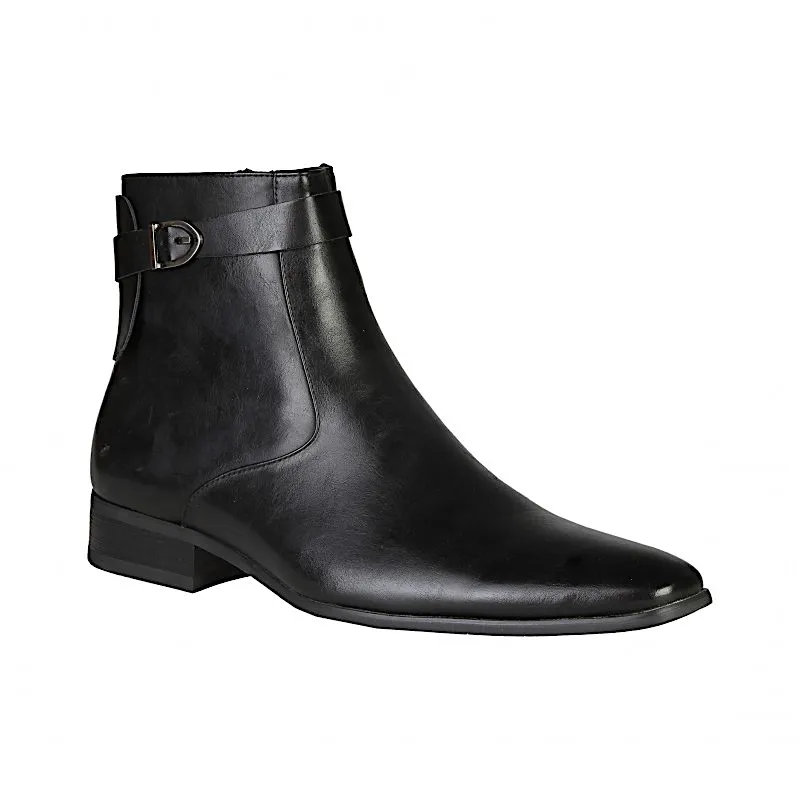 Botas hombre negro versace