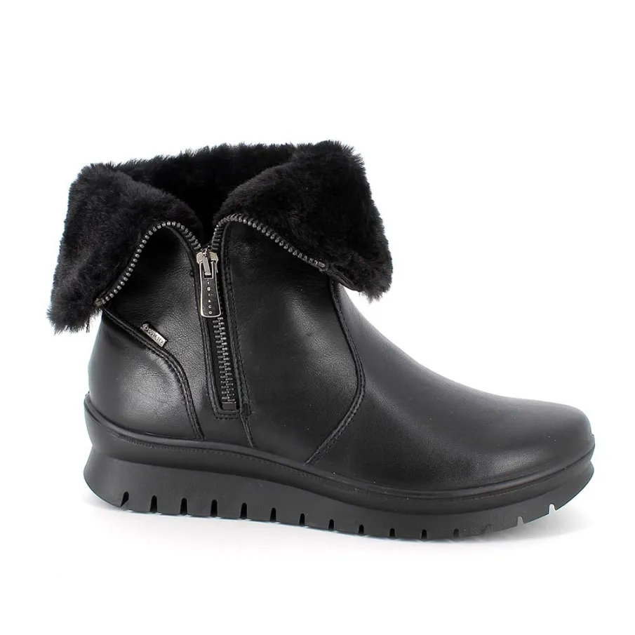 BOTAS IGI&CO MUJER PIEL NEGRO