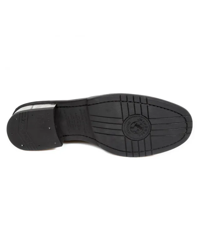 BOTAS MOTERAS ALTAS DE PIEL PARA HOMBRE CON CREMALLERA