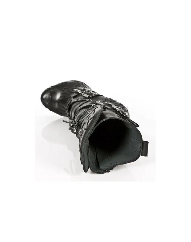 BOTAS PARA MUJER PUNK GOTICAS CANYON NEGRO