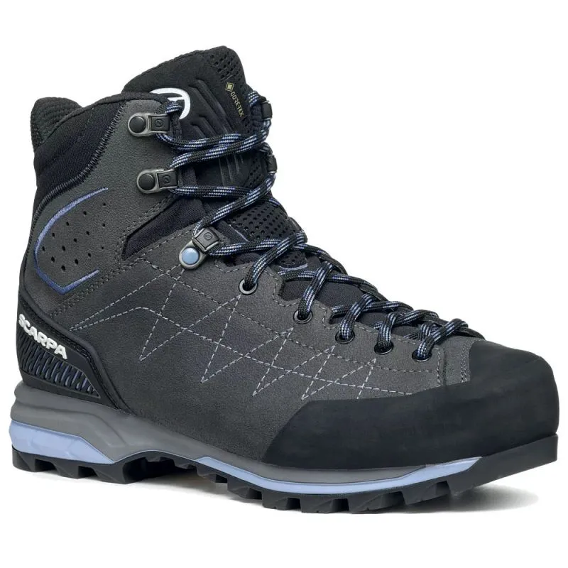 Botas trekking Scarpa Zodiac Trek GTX Wmn Antracita Lavanda (Gris Lavande)