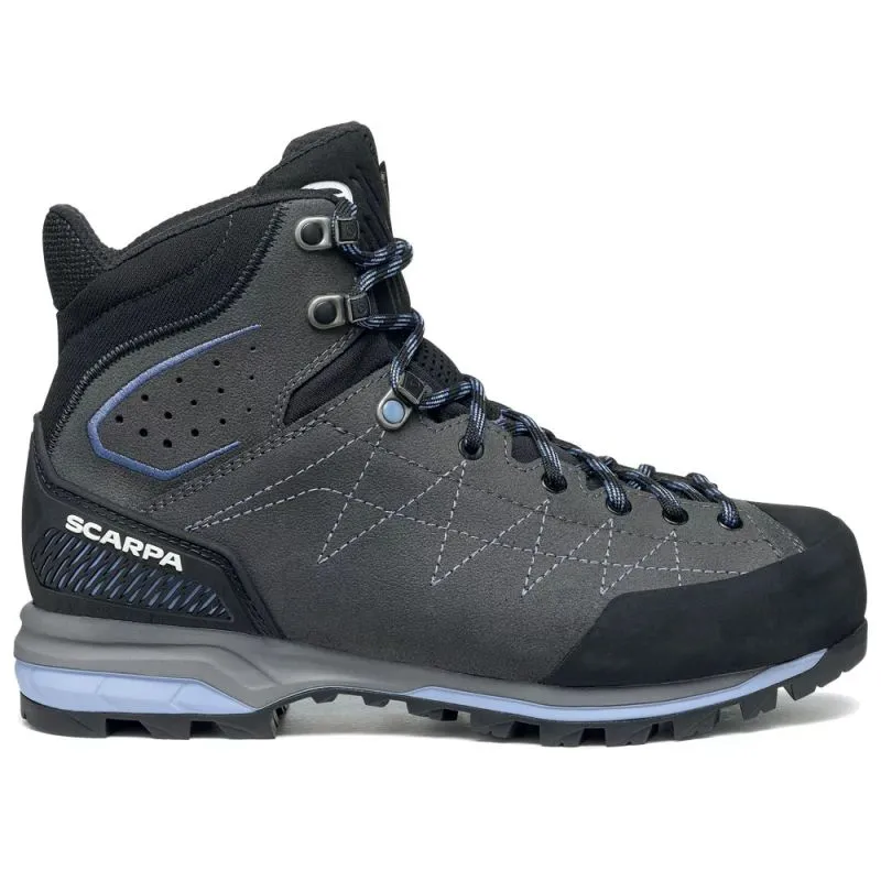 Botas trekking Scarpa Zodiac Trek GTX Wmn Antracita Lavanda (Gris Lavande)