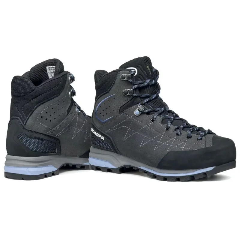 Botas trekking Scarpa Zodiac Trek GTX Wmn Antracita Lavanda (Gris Lavande)
