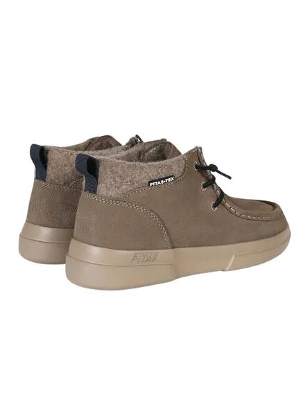 Botas Walk In Pitas Garda Marrón Para Mujer