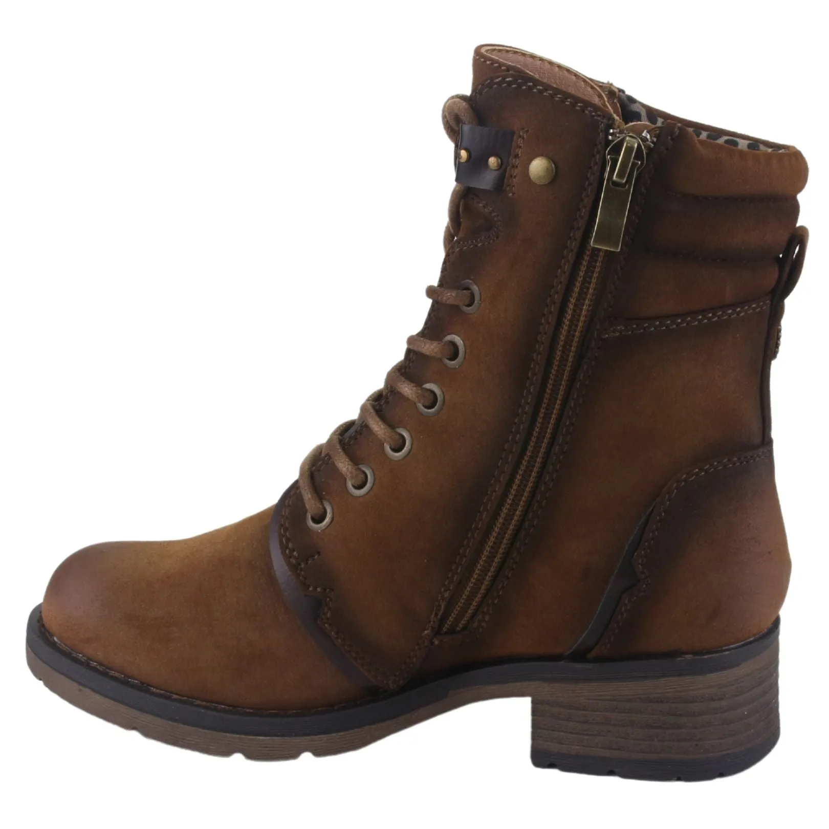 BOTIN CHALADA MUJER TORRI24 TOSTADO CASUAL