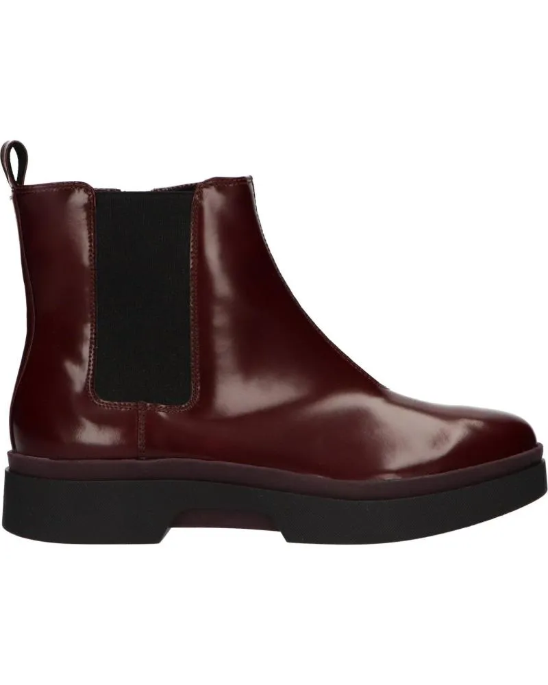 Botines de Mujer GEOX D849WC 00038 D MYLUSE C7357 DK BURGUNDY 