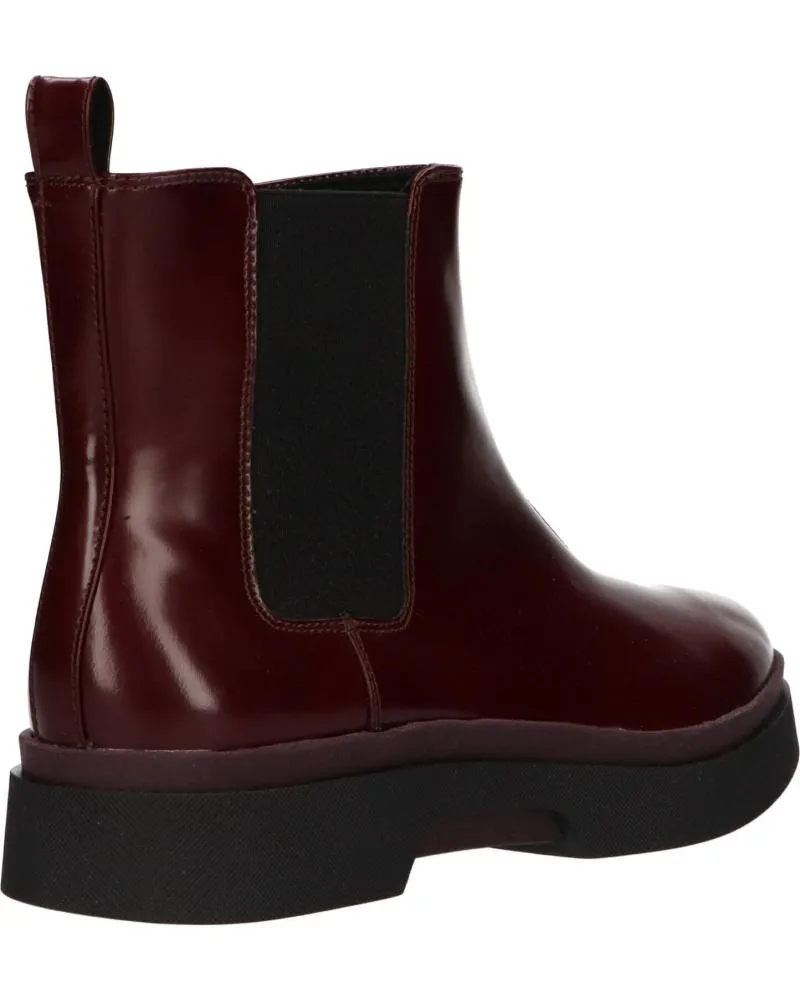 Botines de Mujer GEOX D849WC 00038 D MYLUSE C7357 DK BURGUNDY 