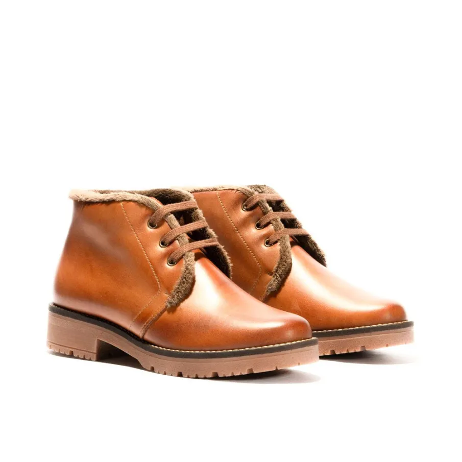 BOTINES PITILLOS MUJER CUERO