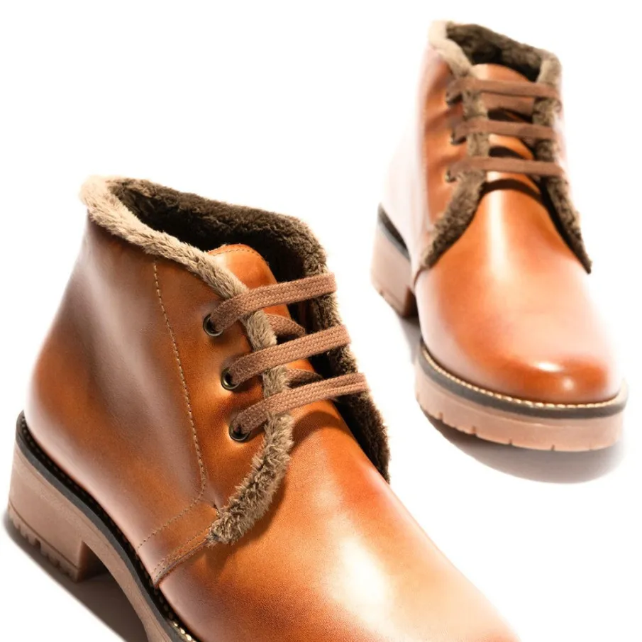 BOTINES PITILLOS MUJER CUERO