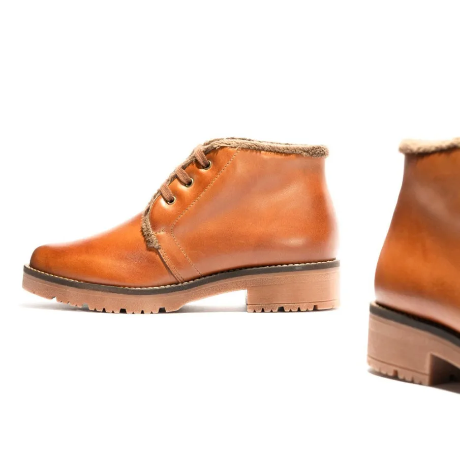 BOTINES PITILLOS MUJER CUERO