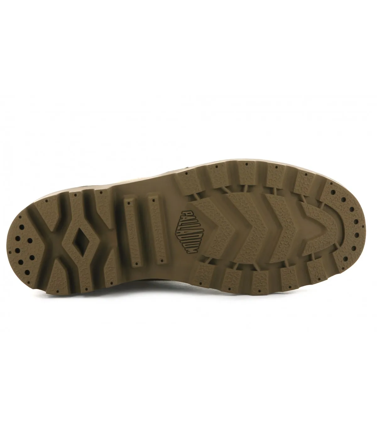Botín con cordones en color taupe