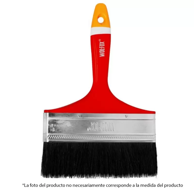 Brocha mango plástico 6"