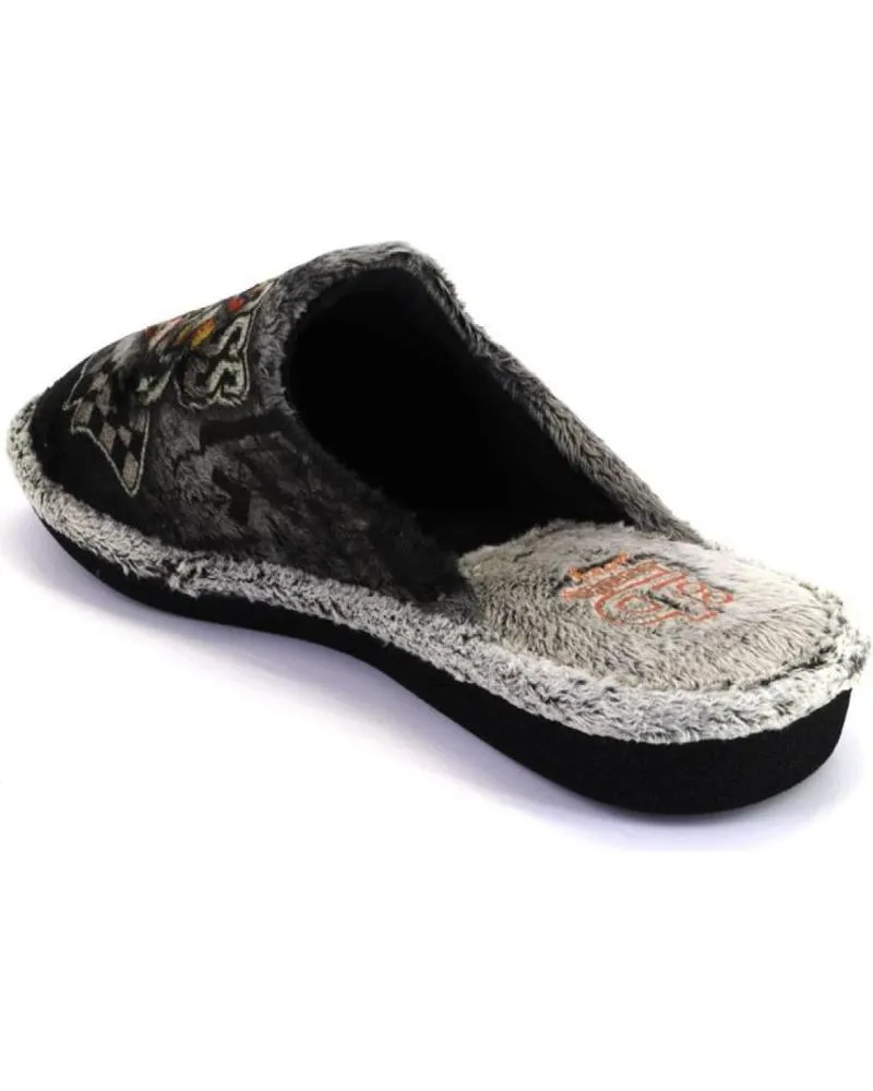 Calzado de casa BEREVERE  de Hombre 2708 ZAPATILLAS DE CASA DE HOMBRE  NEGRO