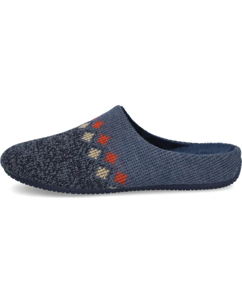 CALZADO DE CASA DE HOMBRE GARZON 16300362 ZAPATILLAS DE CASA HOM AZUL